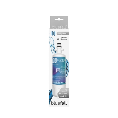 Drinkpod Compatible Replacement Refrigerator Water Filter for LG LT700P by Bluefall BF-LGLT700P